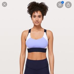 Lululemon - Another Rep Bra - Purple/Navy - 8
